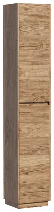 Шкаф-пенал навесной KABINKA.KZ PLB35FECH, 35x30x187 см, коричневый купить,NaN