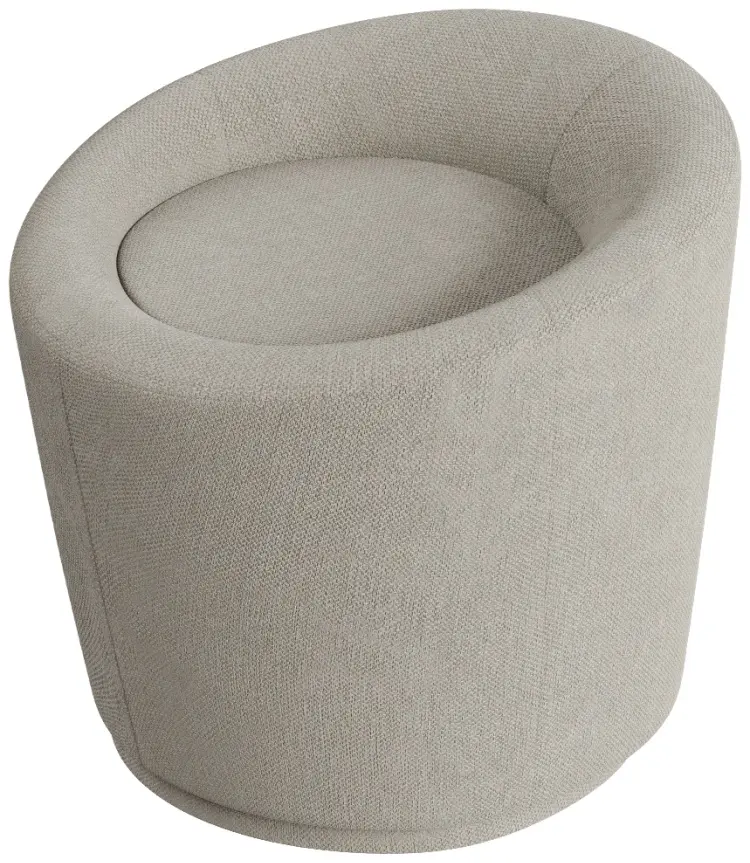 Пуф Ellipse E5.3, 64x58x58 см, бежевый