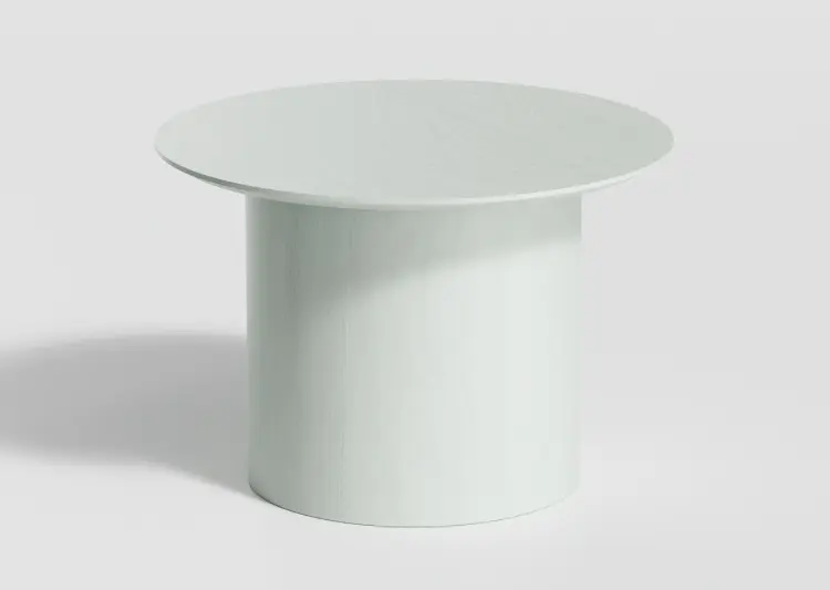 Журнальный столик Ellipse Type, 60х60x41 см, белый