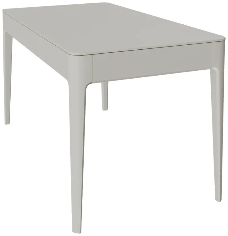 Стол письменный Ellipse Type oak, 140х70x75 см, бежевый