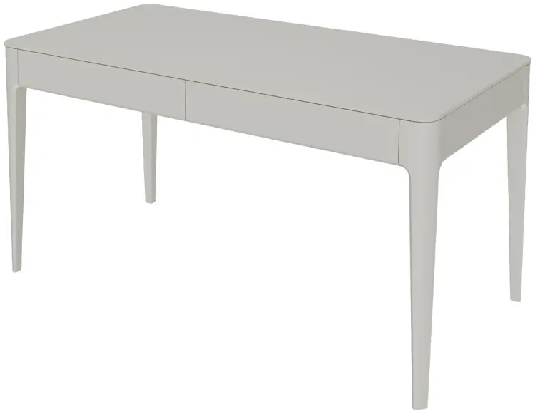 Стол письменный Ellipse Type oak, 140х70x75 см, бежевый