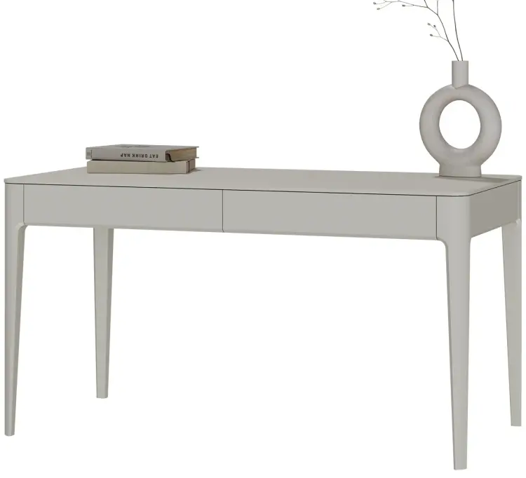 Стол письменный Ellipse Type oak, 140х70x75 см, бежевый