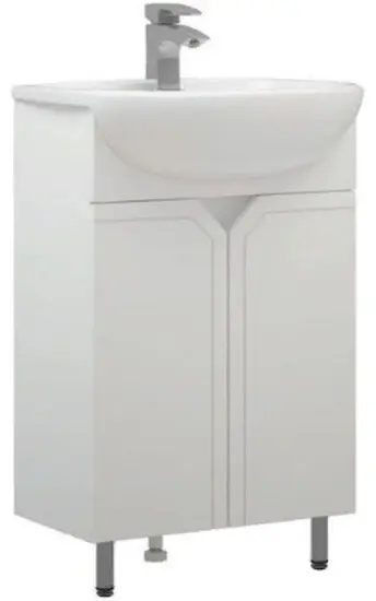 Тумба без раковины KABINKA.KZ SRS55T-CETUS, 59x90x29.6 см, белый купить,NaN