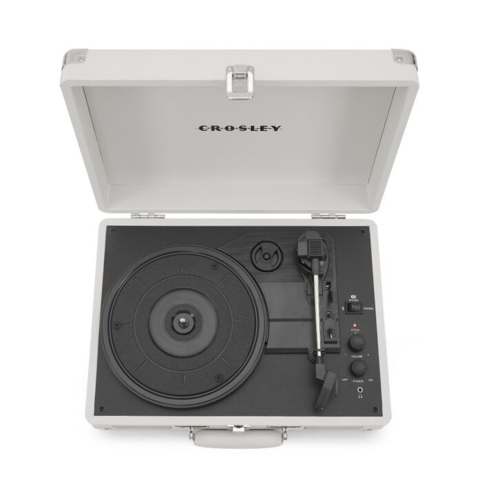 Виниловый проигрыватель Crosley Cruiser Plus White Sands c двухсторонним Bluetooth CR8005F-WS4 купить,NaN