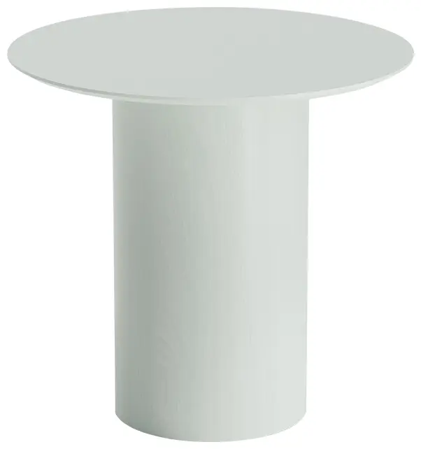 Обеденный стол Ellipse Type, 80х80x75 см, дерево, белый