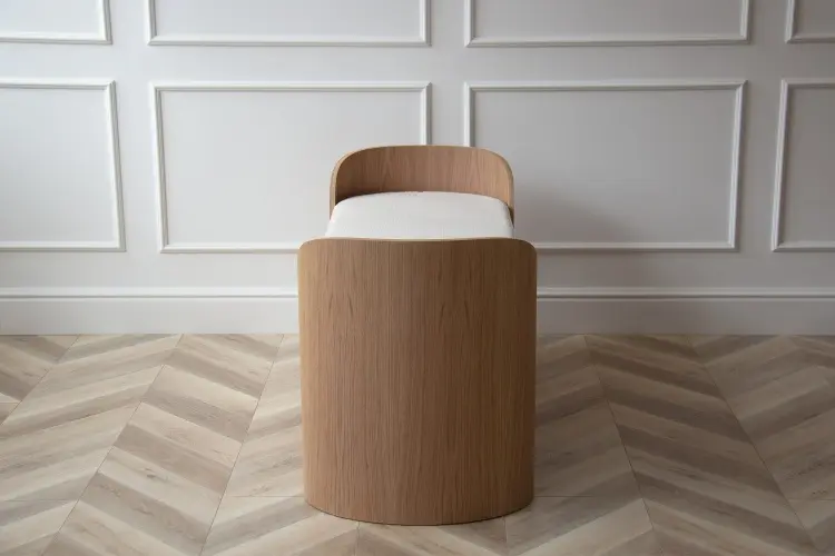 Банкетка Ellipse Lagom, 120x51x60 см, коричневый, бежевый