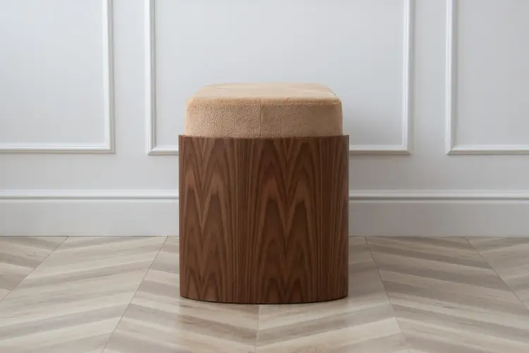 Банкетка Ellipse Lagom, 100x41x44 см, бежевый, коричневый