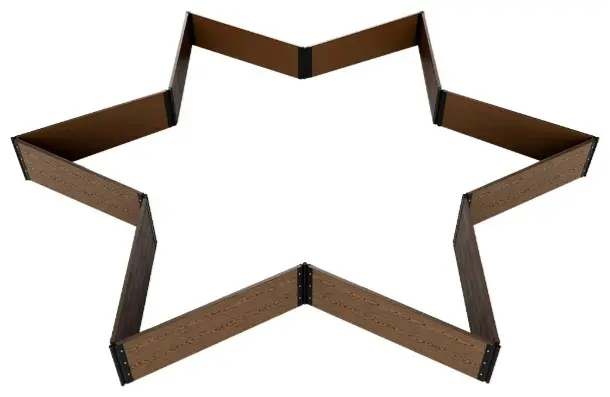 Holzhof угловой элемент доски PLSH30225BR коричневый