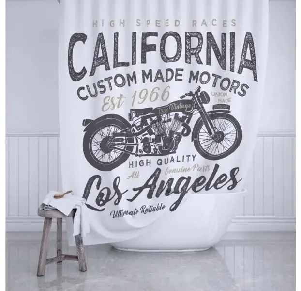 Штора FIXSEN California FX-2500 180x200 серый, полиэстер