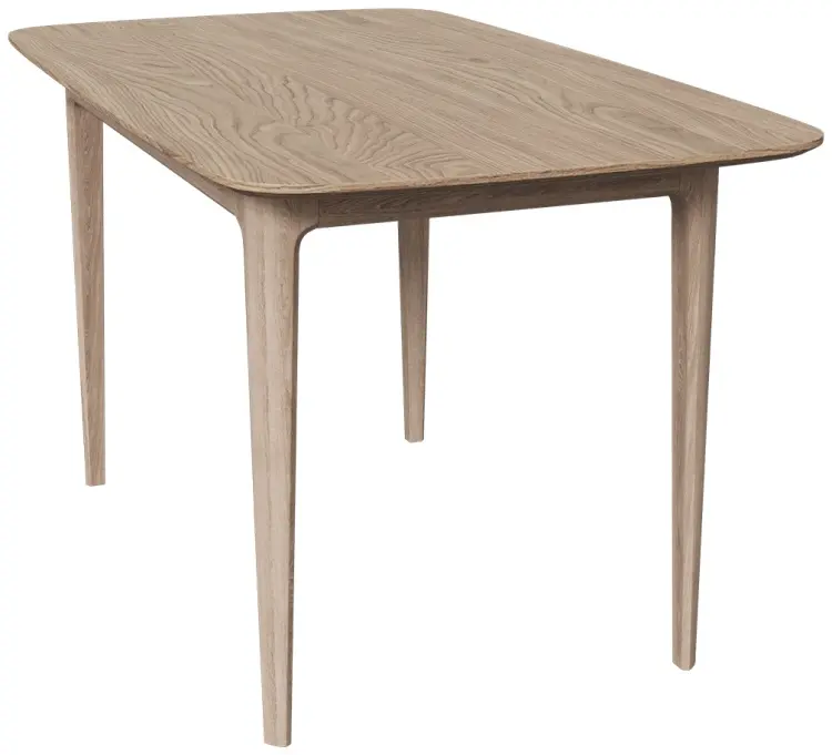 Обеденный стол Ellipse Tammi, 140х80x75 см, МДФ, дерево, коричневый