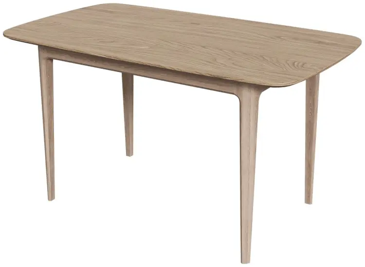 Обеденный стол Ellipse Tammi, 140х80x75 см, МДФ, дерево, коричневый