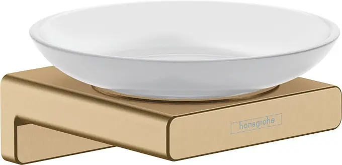 Hansgrohe мыльница AddStoris 41746140 1 шт, металл, стекло