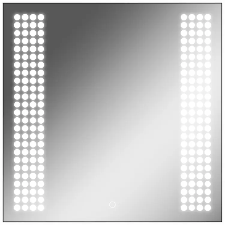Зеркало настенное Домино 70x70 см купить,37600