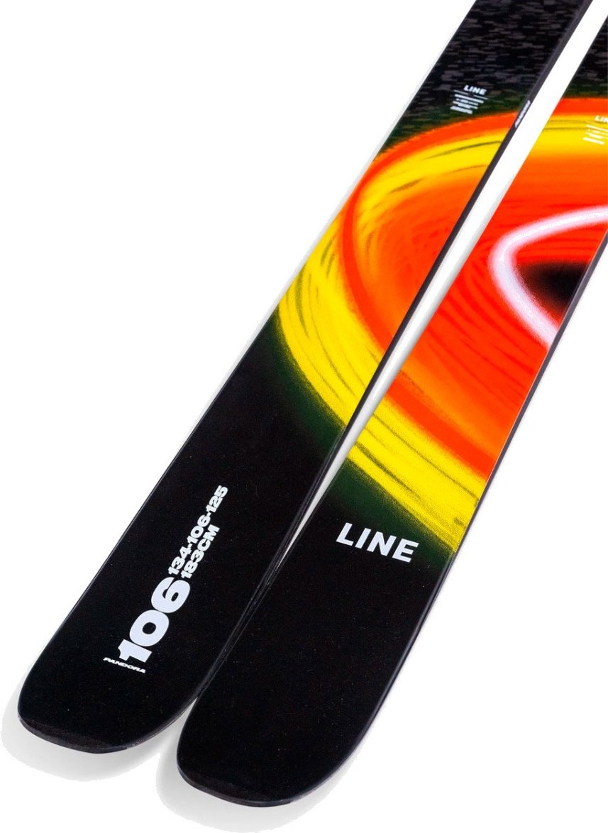 LINE Line лыжи горные Pandora 106 19L0009.101.1 176 см мультиколор