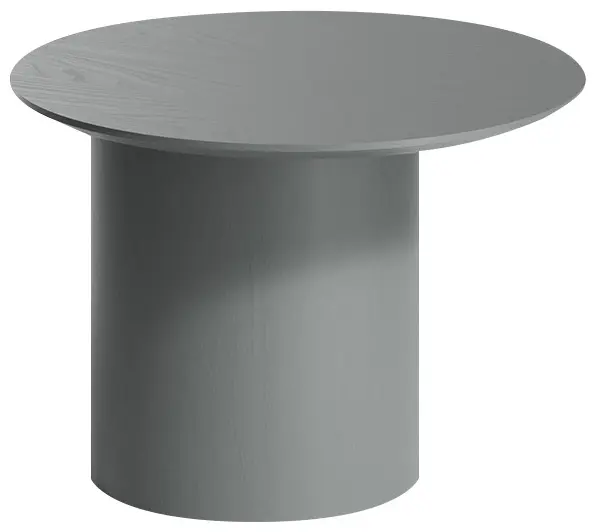 Журнальный столик Ellipse Type, 50х50x37.5 см, серый