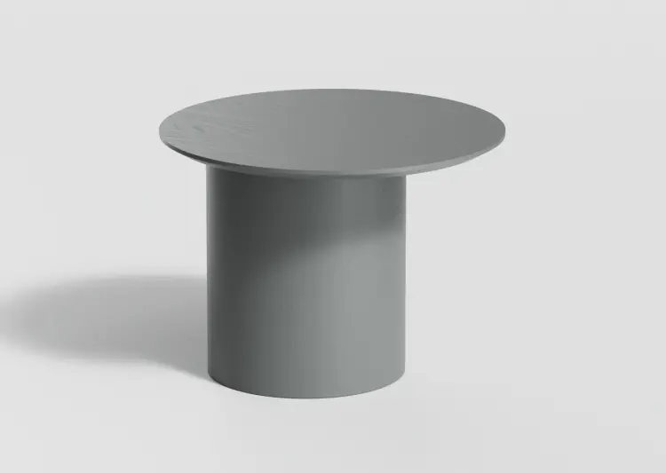 Журнальный столик Ellipse Type, 50х50x37.5 см, серый