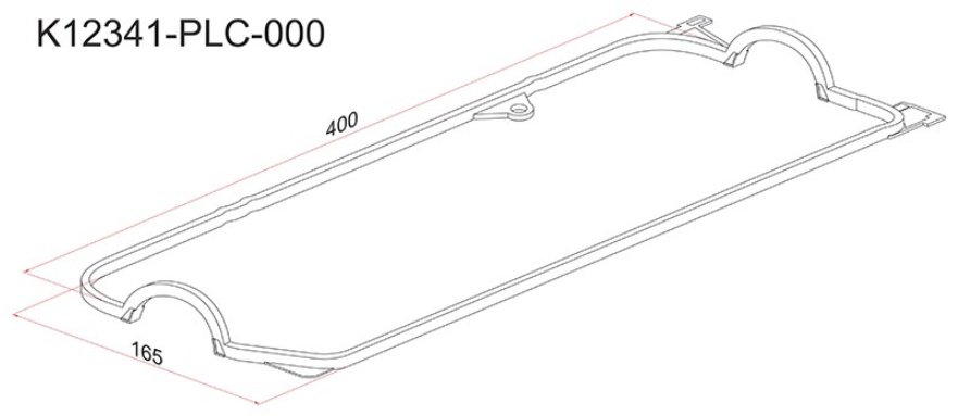 SAT прокладка K12341-PLC-000 купить,1702