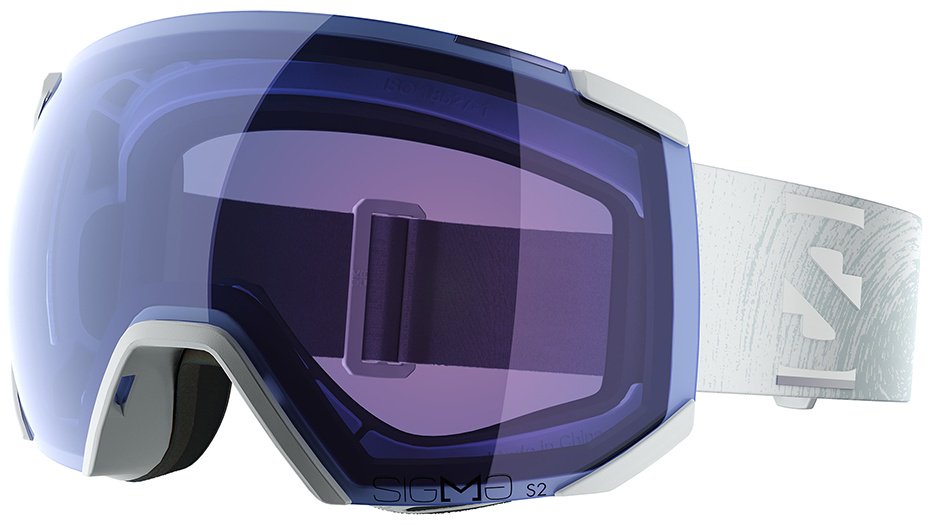 Маска горнолыжная Salomon Radium Sigma L47892900 белый размер one size