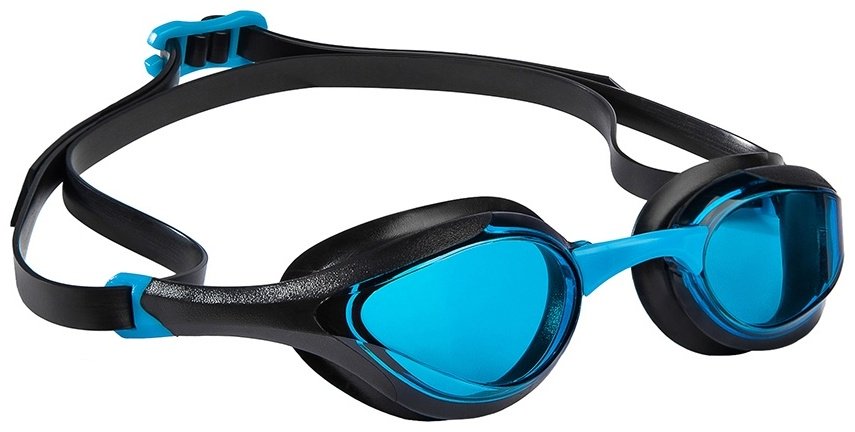 Очки Mad Wave Alien M0427 27 0 08W черный-голубой