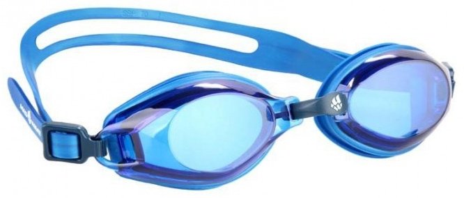 Очки Madwave Predator M0421 04 0 03W голубой