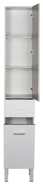 Шкаф напольный Aquanet 35x33.9x199, Верона 35 купить,NaN