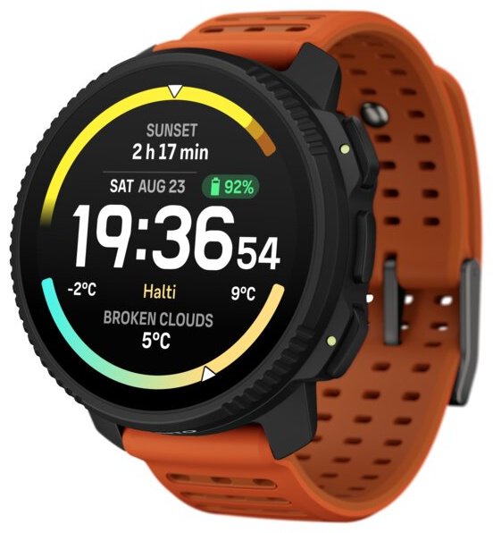 Смарт-часы Suunto VERTICAL 2 49 мм черный-оранжевый купить,438638