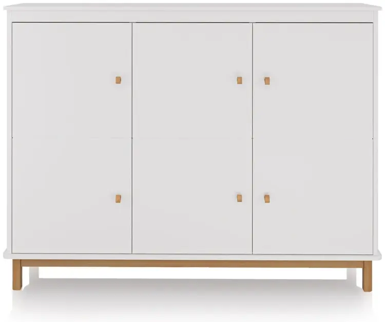 Детский комод Ellipse Classic, 167x47x126 см, белый купить,NaN