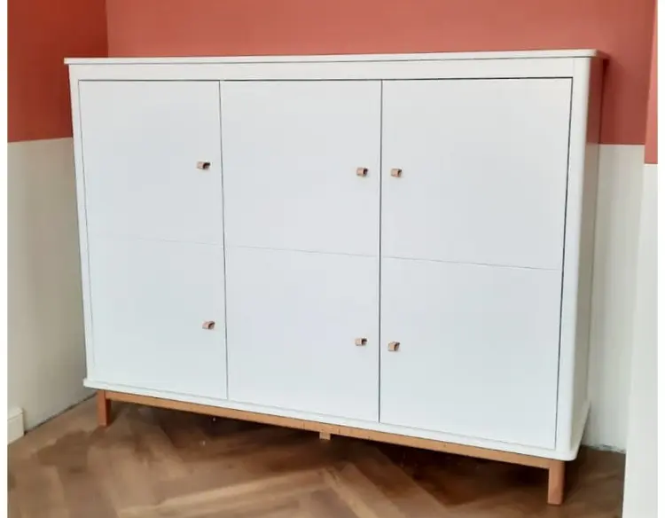 Детский комод Ellipse Classic, 167x47x126 см, белый купить,NaN