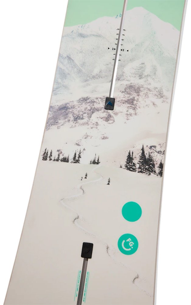 Сноуборд BURTON Feelgood Flying V - 2026 1070919E1VRG 2026 149 зеленый