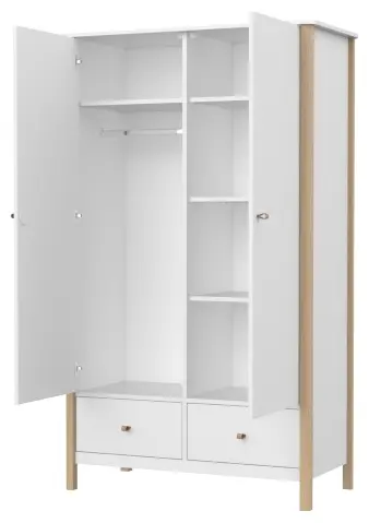Детский распашной шкаф Ellipse Classic 110х57х191 см купить,NaN
