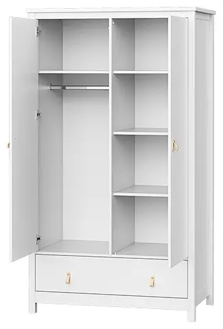 Детский распашной шкаф Ellipse Wood 107х61х188 см