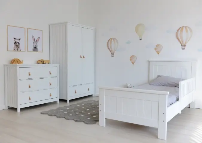 Детский распашной шкаф Ellipse Wood 107х61х188 см