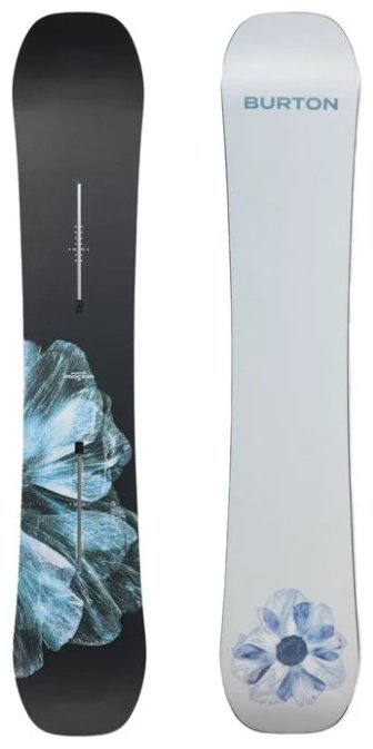 Сноуборд BURTON Process - 2026/106921CA03RG/155, no color 2026 155 черный