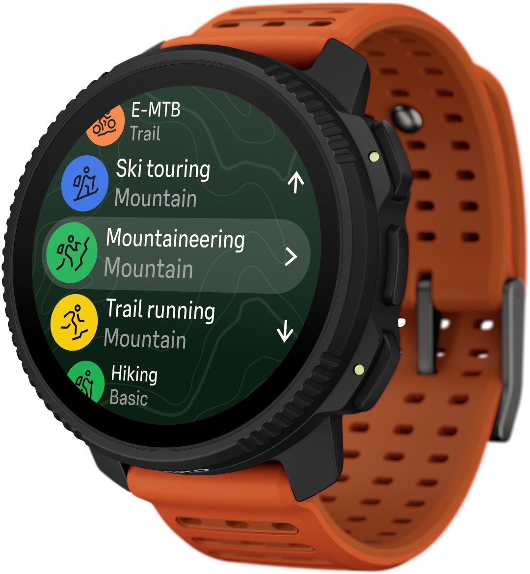 Смарт-часы Suunto VERTICAL 2 49 мм черный-оранжевый купить,438638