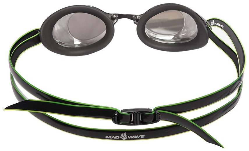 Очки Mad Wave Turbo Racer II Mirror M0458 07 0 01W черный