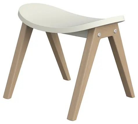 Детский табурет Ellipse Classic, текстиль, 37.8x29x24.8 см, бежевый