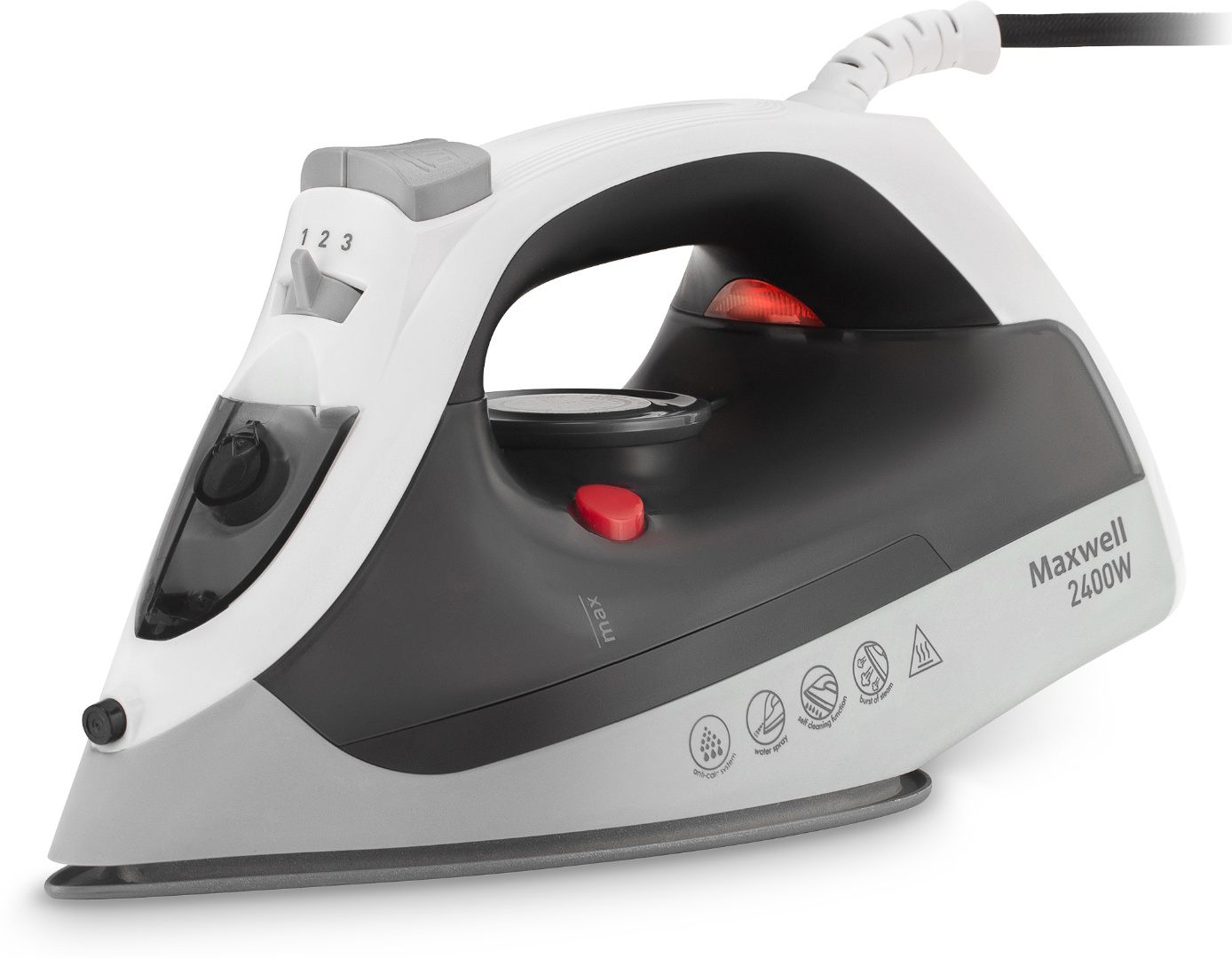 Утюг Maxwell MW-3023 серый