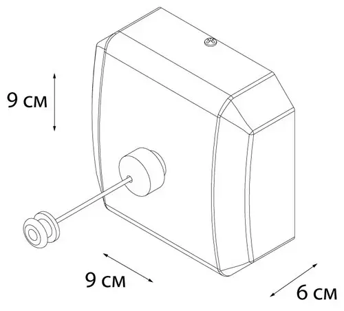 Сушилка настенная FIXSEN 9x9x8 см, кол-во уровней: 1, металл