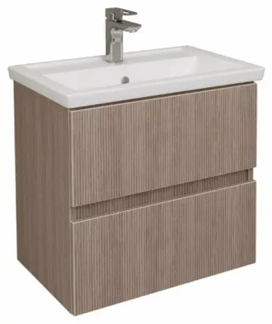 Тумба без раковины KABINKA.KZ ЮНИТ-60 , 56.4x53x39.4 см, коричневый