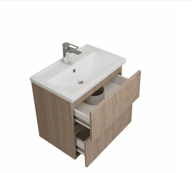 Тумба без раковины KABINKA.KZ ЮНИТ-60 , 56.4x53x39.4 см, коричневый
