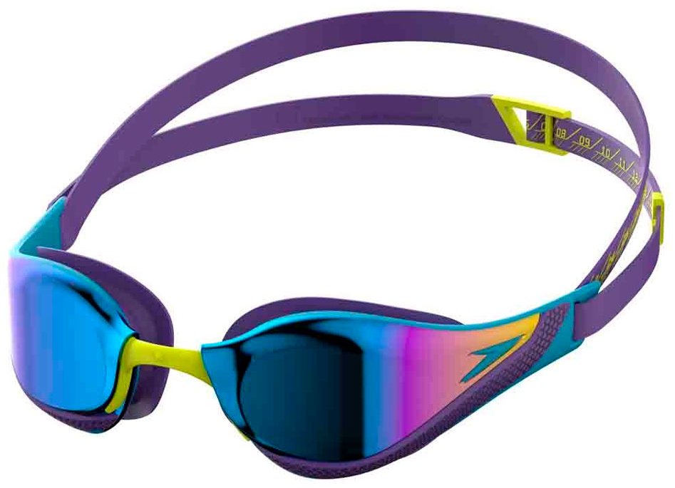Очки Speedo Fastskin Pure Focus Mirror Goggle, 8-11778003 унисекс синий