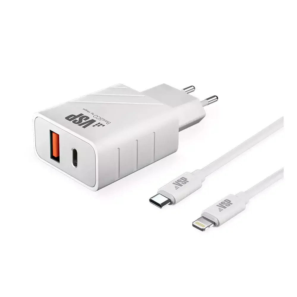 Зарядное устройство BoraSCO Power Delivery 38255 White 