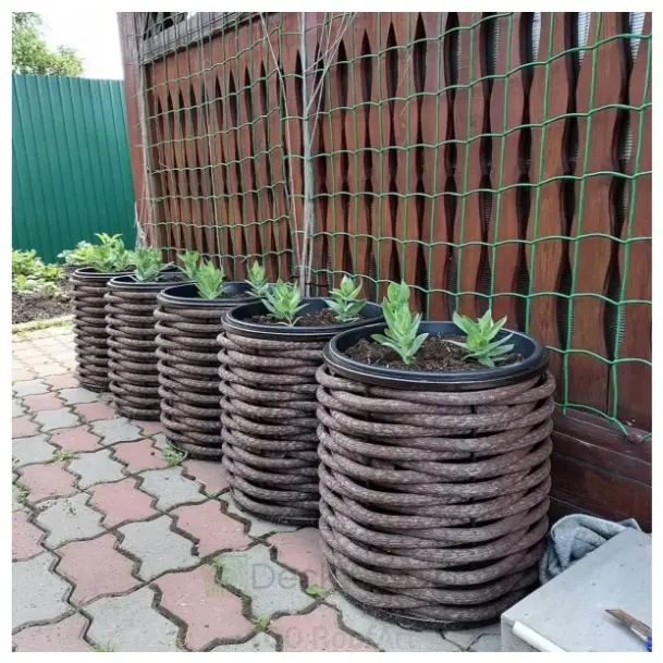 DeckWood вазон 402 коричневый купить,53600