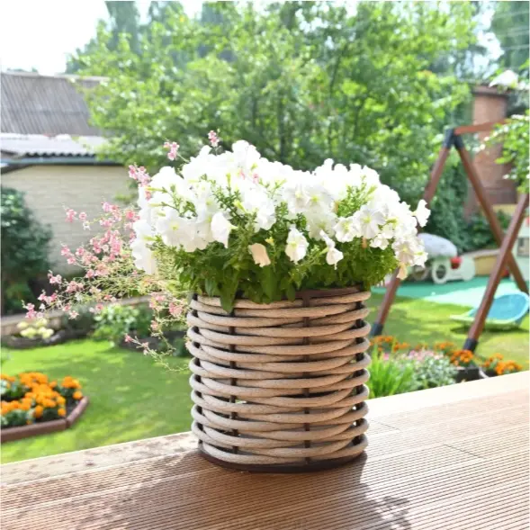DeckWood вазон 402 коричневый купить,53600