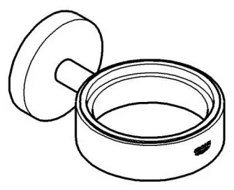 Grohe держатель Essentials 1 шт, металл купить,NaN