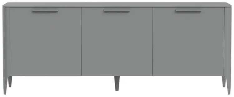 ТВ-тумба напольная Ellipse Type, 178x70x51 см, серый