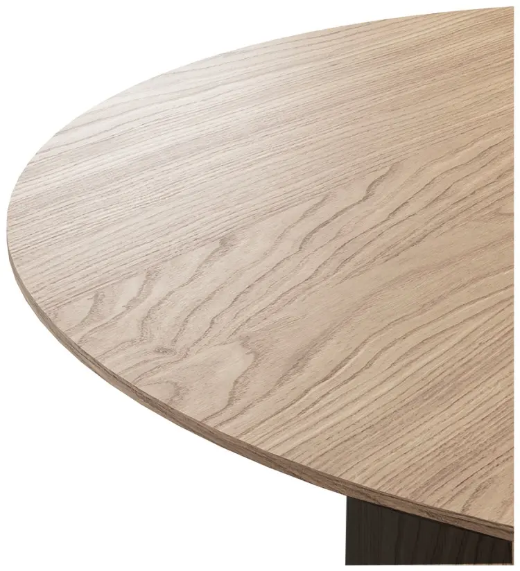 Обеденный стол Ellipse Type, 80х80x75 см, МДФ, дерево, коричневый купить,749800