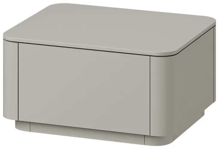 Тумба Ellipse Tammi, 50x26x41 см, серый, бежевый