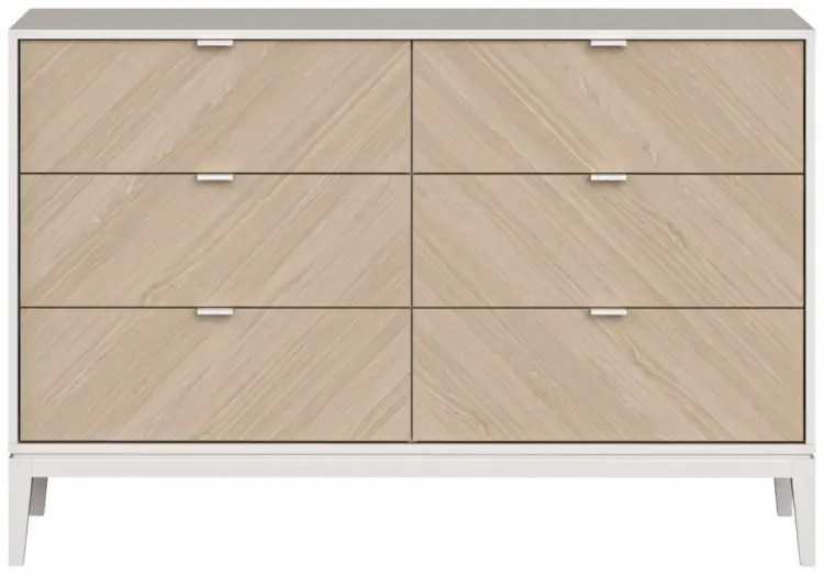Комод Ellipse Fjord, 136x49x90.4 см, белый