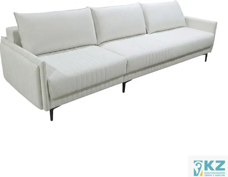 Диван Аврора, 215х110 см, обивка микровелюр, белый купить,NaN